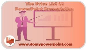 the Price List of PowerPoint Presentation