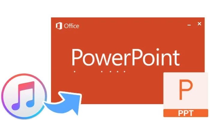 insert music to PowerPoint