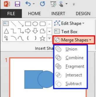 PowerPoint 2024 Merge Shapes