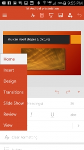 Slide Numbers on Mobile Devices PowerPoint