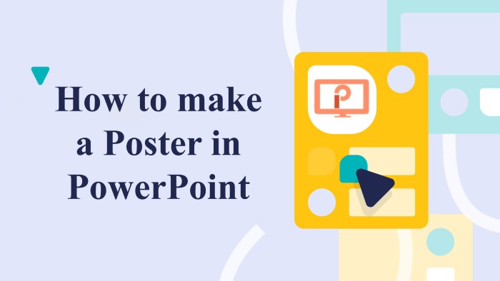 How to make a poster in PowerPoint